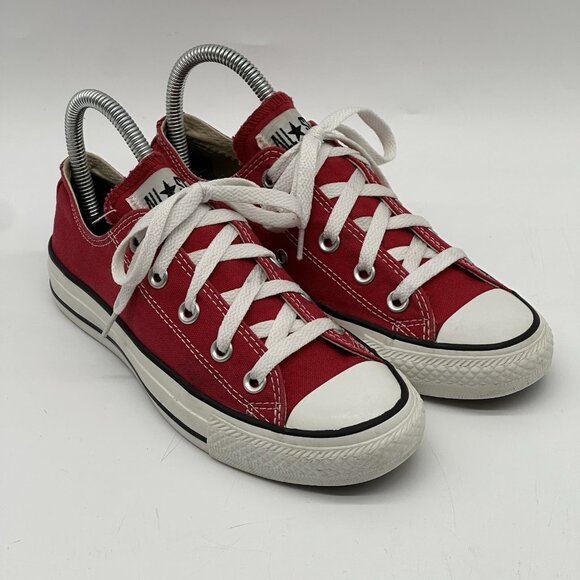 Converse Product Red Chuck Taylor All Star Low Top Sneakers Women’s 6 / Men’s 4 - Picture 1 of 10